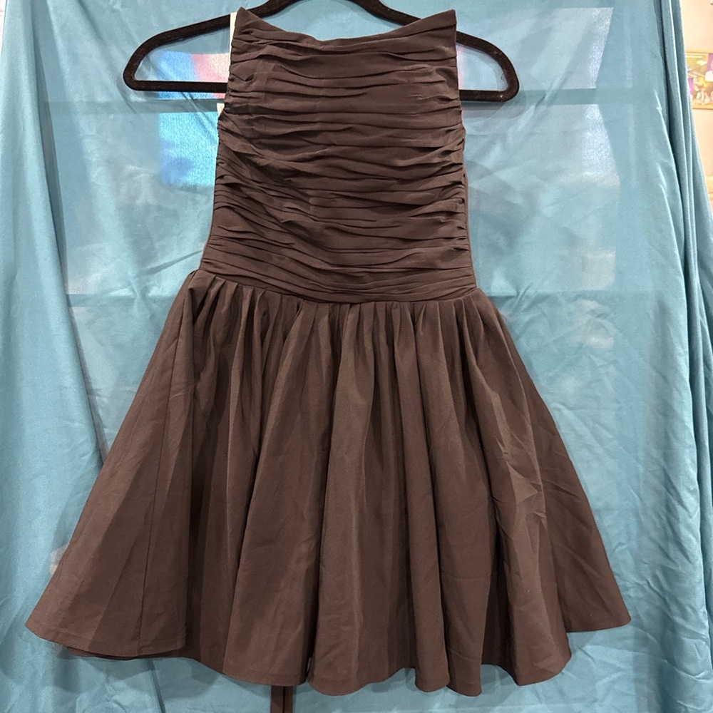 Elegant Black Strapless Dress